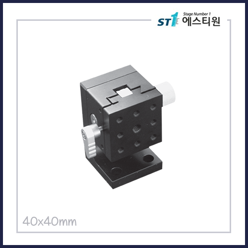 정밀 수동 도브테일 Z스테이지 [SD3M-44P]