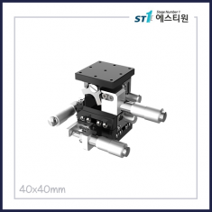 정밀 수동 XYZ스테이지 40×40 [SMSXYZ40-L-1]