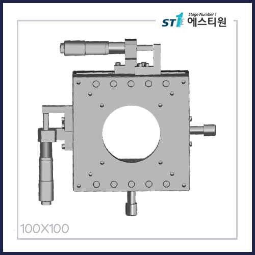 수동스테이지 XY 스테이지 [SY100-BK]