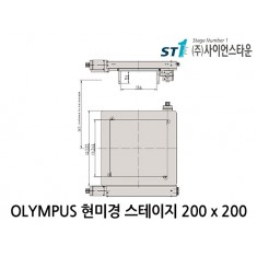 [Olympus Scanning stage] Scan 200 x 200