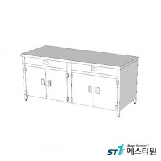 워크테이블 캐비닛테이블 [서랍형]