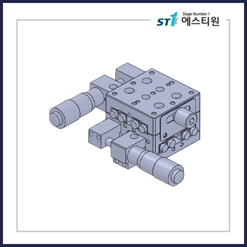 정밀 수동 XY스테이지 40x40 [SLXY-40]