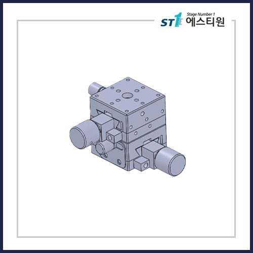 정밀 수동 도브테일 XY스테이지 25x25 [SDXY-2525S]