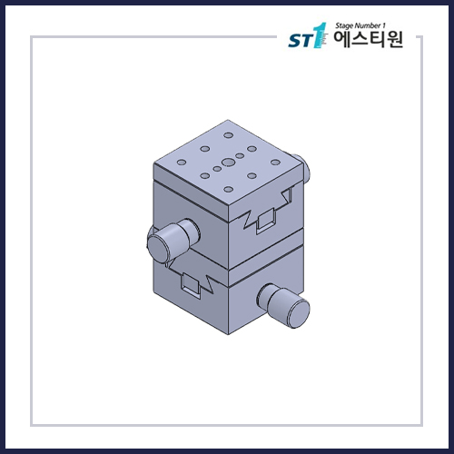 정밀 수동 도브테일 XY스테이지 40x40 [SDXY-40W]