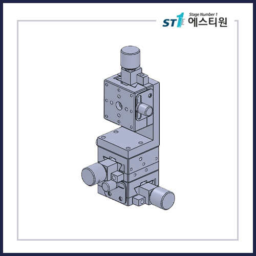 정밀 수동 도브테일 XYZ스테이지 25x25 [SDXYZ-2525S]