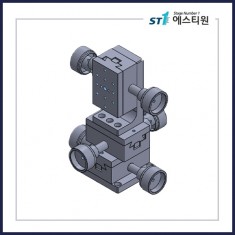 정밀 수동 도브테일 XYZ스테이지 40x60 [SDXYZ-60W]