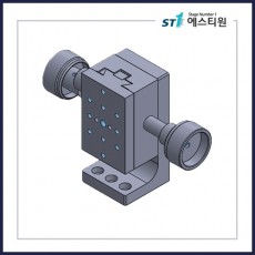 정밀 수동 도브테일 Z스테이지 40x60 [SDZ-60W]