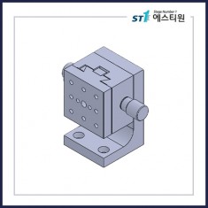 정밀 수동 도브테일 Z스테이지 40x40 [SDZ-40W]