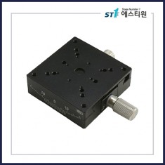 정밀 수동 틸트 고니어 X스테이지 60x60 [STX-60-60]
