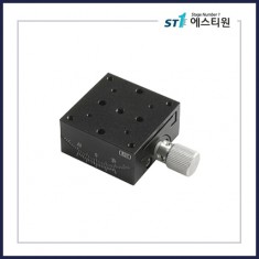 정밀 수동 틸트 고니어 X스테이지 40x40 [STX-40-15]