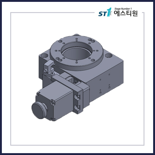 정밀 자동 로터리 모터라이즈 회전스테이지 [SMR-60-X]