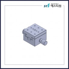 정밀 수동 도브테일 X스테이지 40x40 [SDX-40W]