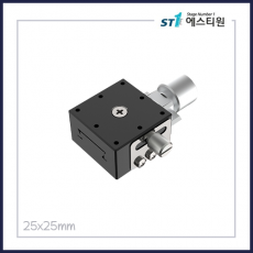 정밀 수동 도브테일 X스테이지 [SMSCAX25]
