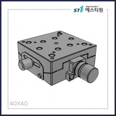 수동 틸트 고니어 스테이지 [TSX60-50-L]