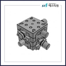 수동 틸트 고니어 스테이지 [TSY40-40-L]