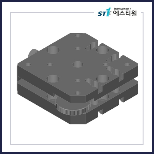 정밀 수동 틸팅 XY스테이지 40x40 [STXY-4040]