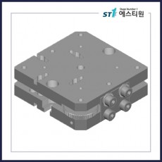 정밀 수동 틸팅 XY스테이지 60x60 [STXY-6060]