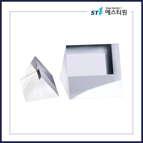 빛 분리 프리즘 (분광 프리즘) - [ELP Series / 정삼각형 석영 재질]