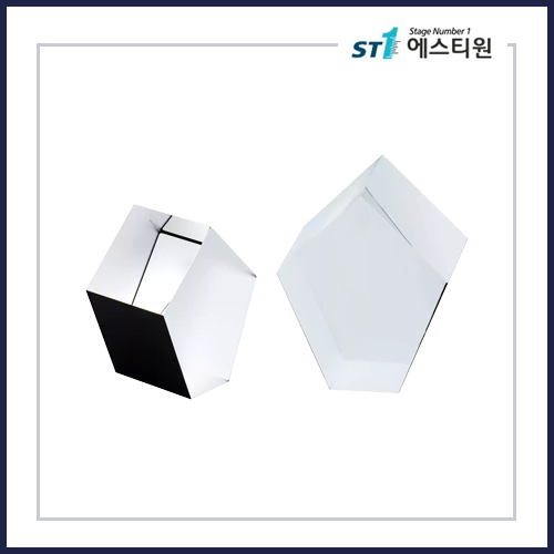 펜타 프리즘 (이미지 유지 90° 꺾기) - [GPH17 / 광학 유리]