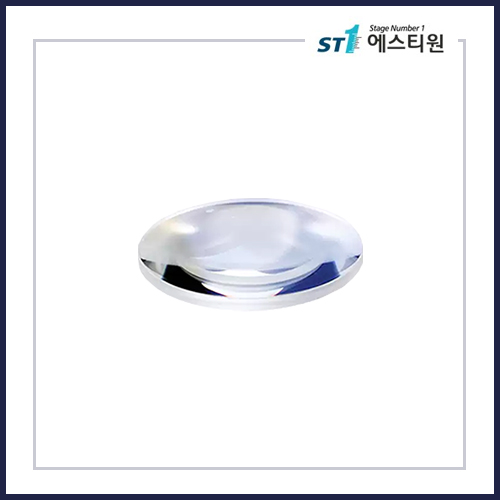 단파 적외선 반사방지 D코팅 평면 볼록 렌즈 [SGLA11 / 직경 10•12.7•25.4mmmm / 파장 1500-2000nm]