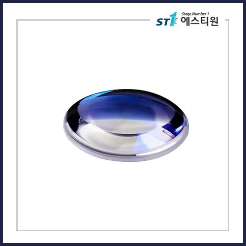 단파 적외선 SWIR 코팅 평면 볼록 렌즈 [SGLH11 / 직경 60•80•100mm / 파장 1000~1650nm]