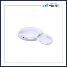 빛을 모으는 양면 볼록 렌즈 (A코팅) - [SGLA12 / 직경  20•25.4mm / 파장 350~700nm]