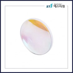 석영 • 양면 볼록 렌즈 • 가시광선 VIS 코팅 - [SGLH12 / 직경 50.8mm / 파장 350~700nm]