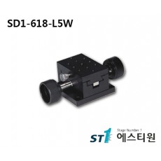 정밀 수동 도브테일 X스테이지 40x60 [SD1-618-L5W]
