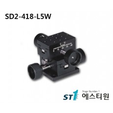 정밀 수동 도브테일 XY스테이지 40x40 [SD2-418-L5W]